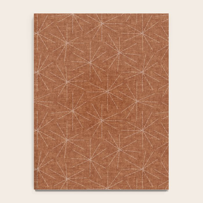 starburst woven - ginger Notebook Gallery Image 4