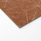 starburst woven - ginger Welcome Mat Gallery Image 2