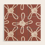 Coastal Knot Style Wood Wall Art Gallery Image 1