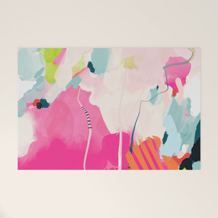 pink sky II Welcome Mat Gallery Image 1