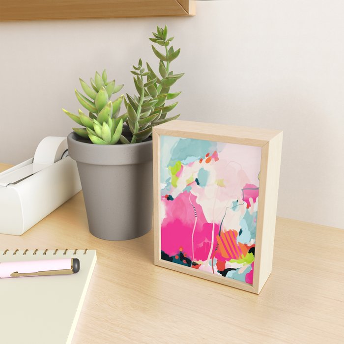 pink sky II Mini Art Print Gallery Image 2