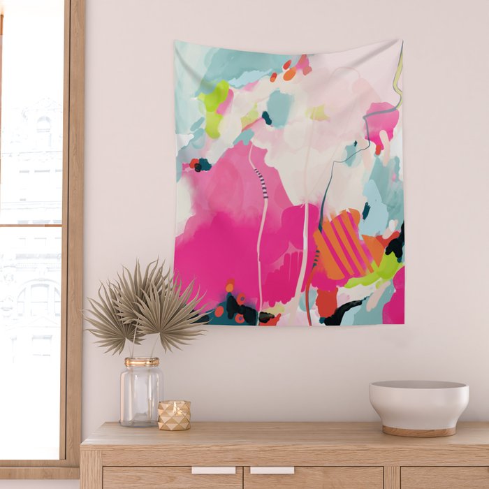 pink sky II Wall Tapestry Gallery Image 2