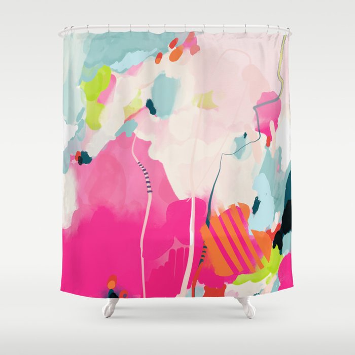 pink sky II Shower Curtain Gallery Image 1
