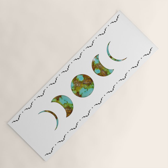 Aztec Moon Yoga Mat Gallery Image 1