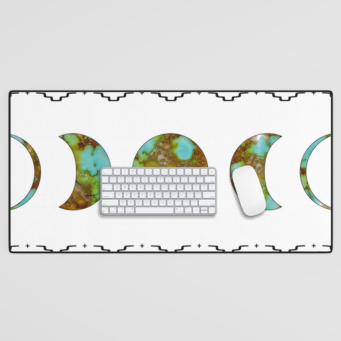 Aztec Moon Desk Mat Gallery Image 1