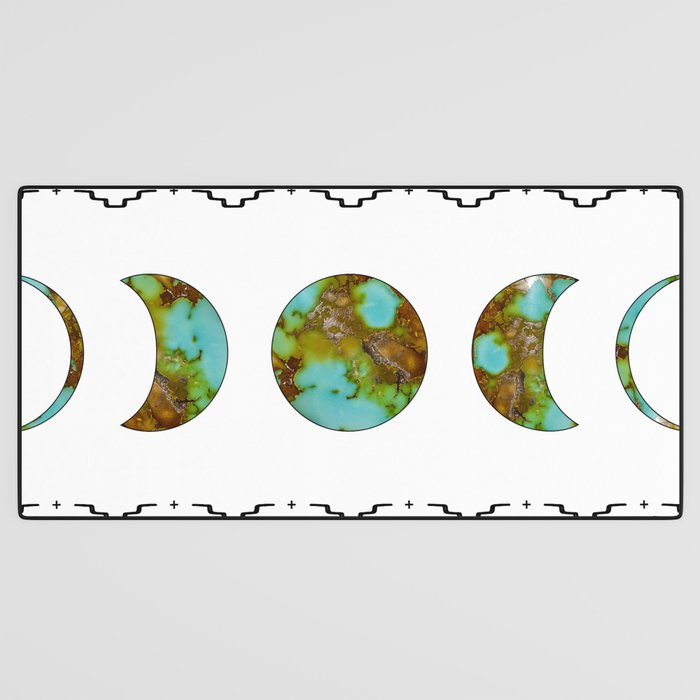 Aztec Moon Desk Mat Gallery Image 3