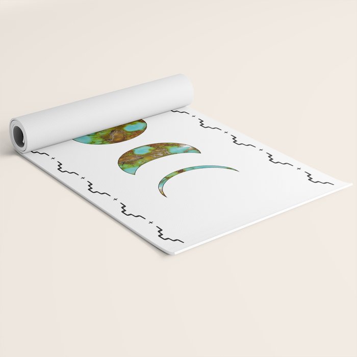 Aztec Moon Yoga Mat Gallery Image 2