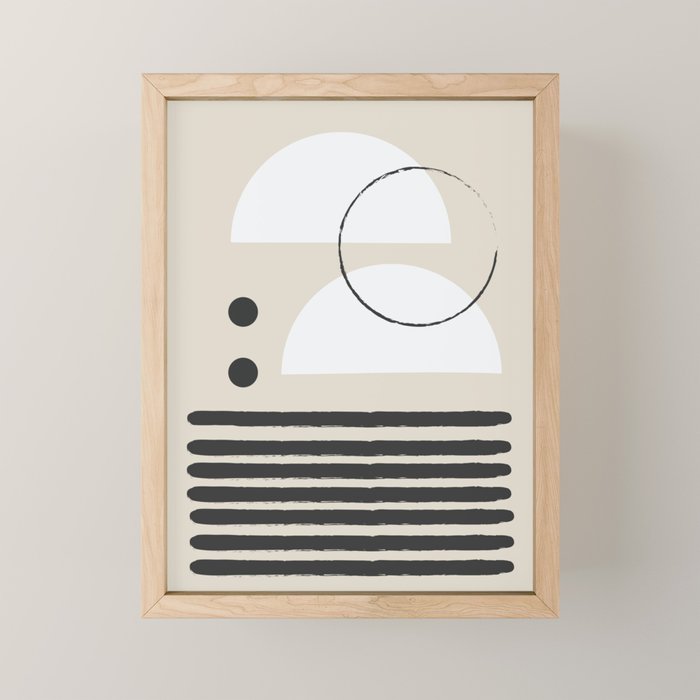 Abstract Modern Art Mini Art Print Gallery Image 1