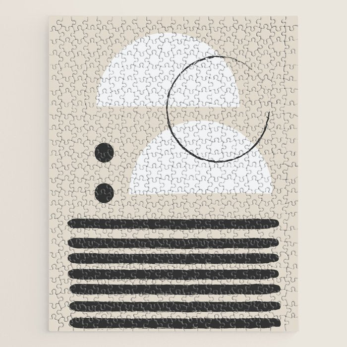 Abstract Modern Art Jigsaw Puzzle Gallery Image 1