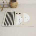 Abstract Modern Art Rug Gallery Image 1