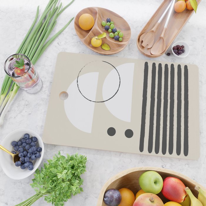 Abstract Modern Art Cutting Board Gallery Image 2