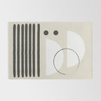 Abstract Modern Art Rug Gallery Image 2