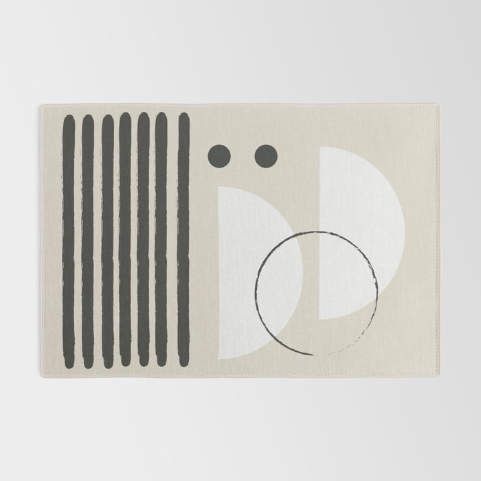 Abstract Modern Art Rug Gallery Image 2