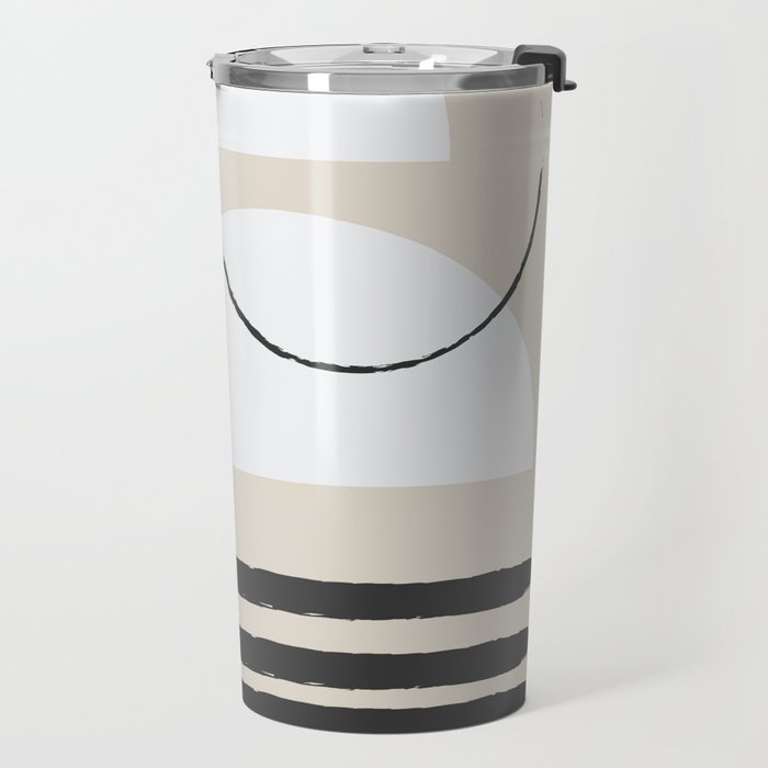 Abstract Modern Art Travel Mug Gallery Image 2
