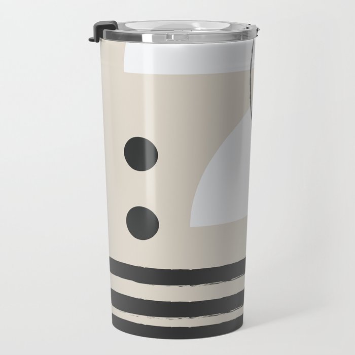 Abstract Modern Art Travel Mug Gallery Image 3