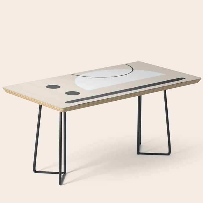 Abstract Modern Art Coffee Table Gallery Image 1
