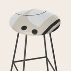 Abstract Modern Art Stool Gallery Image 2