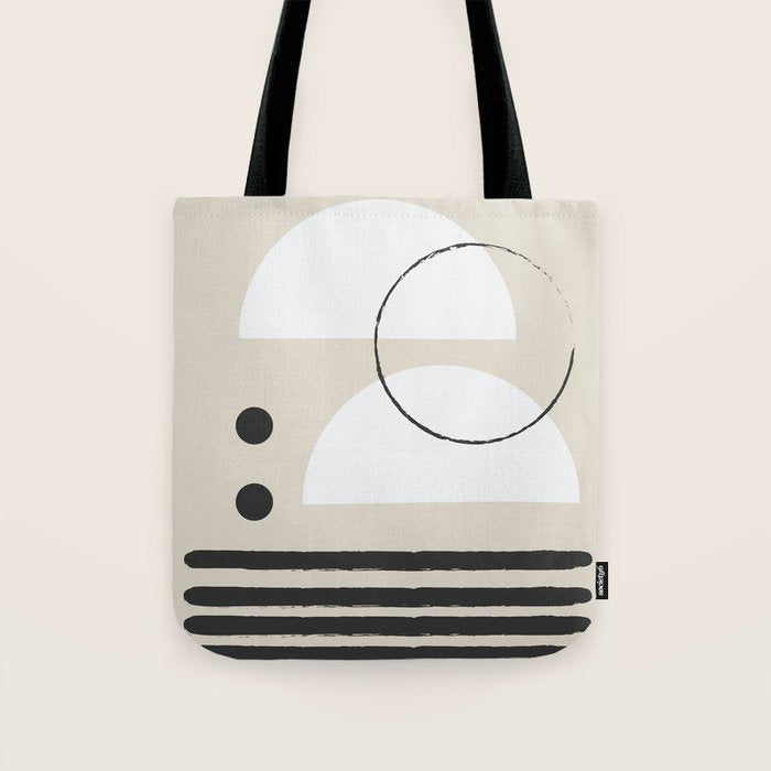 Abstract Modern Art Tote Bag Gallery Image 1