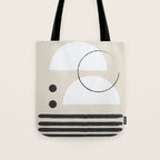 Abstract Modern Art Tote Bag Gallery Image 1