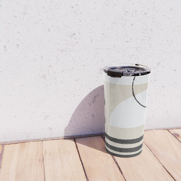 Abstract Modern Art Travel Mug Gallery Image 4