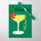 Daiquiri Cocktail  Wrapping Paper Gallery Image 1
