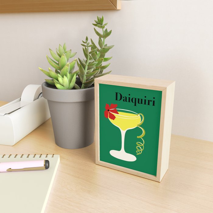 Daiquiri Cocktail  Mini Art Print Gallery Image 2