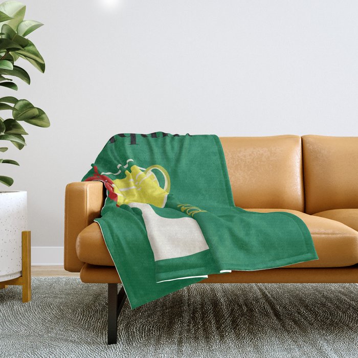 Daiquiri Cocktail  Throw Blanket Gallery Image 1