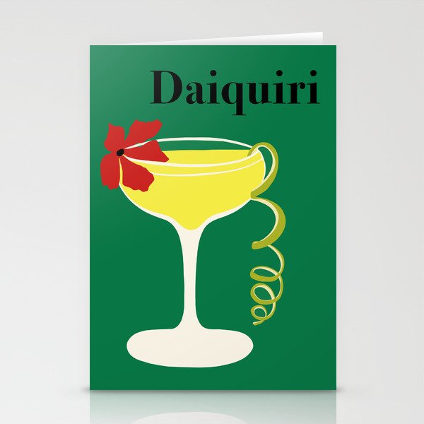 Daiquiri Cocktail  Stationery Card Gallery Image 2