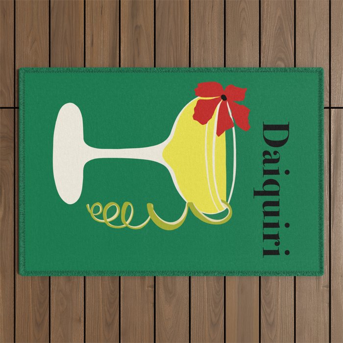 Daiquiri Cocktail  Outdoor Rug Gallery Image 1