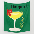 Daiquiri Cocktail  Wall Tapestry Gallery Image 4
