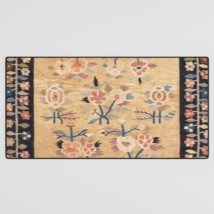Bessarabian Floral European Kilim Print Desk Mat Gallery Image 3