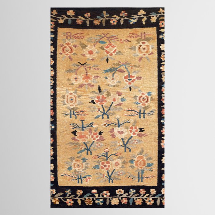 Bessarabian Floral European Kilim Print Tablecloth Gallery Image 2