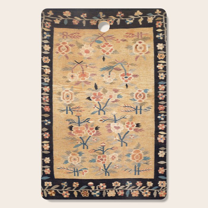 Bessarabian Floral European Kilim Print Cutting Board Gallery Image 1