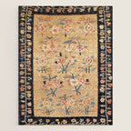 Bessarabian Floral European Kilim Print Jigsaw Puzzle Gallery Image 1
