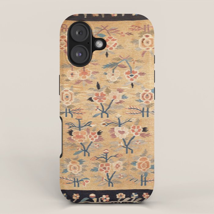 Bessarabian Floral European Kilim Print iPhone Case Gallery Image 1