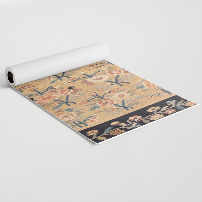 Bessarabian Floral European Kilim Print Yoga Mat Gallery Image 2