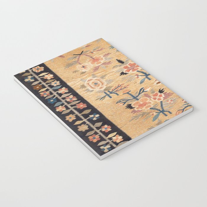 Bessarabian Floral European Kilim Print Notebook Gallery Image 3