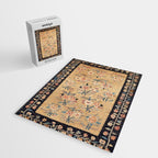 Bessarabian Floral European Kilim Print Jigsaw Puzzle Gallery Image 2