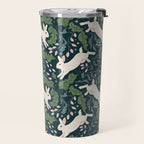 Moonlight Garden Bunnies Travel Mug Gallery Image 2