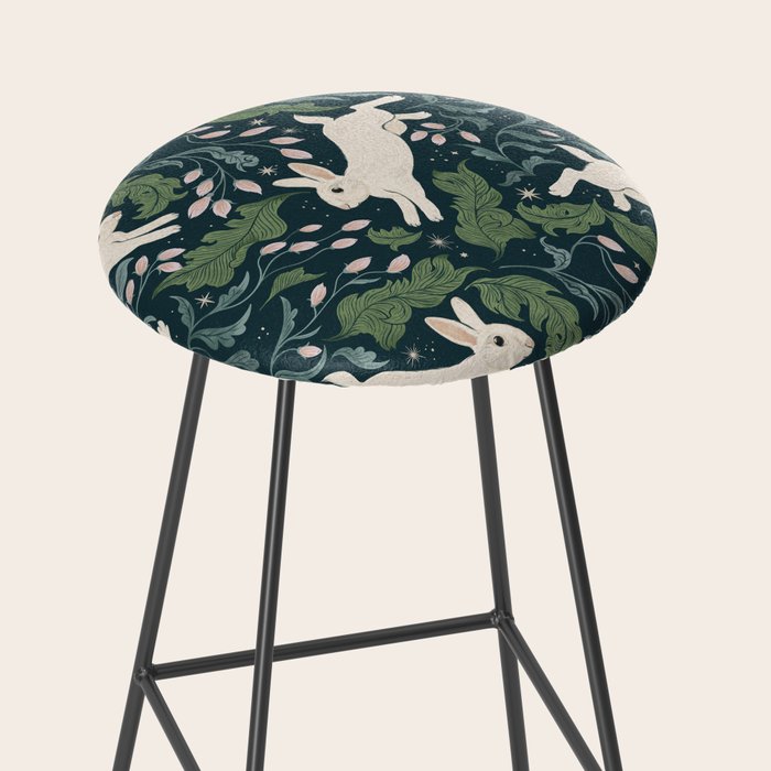Moonlight Garden Bunnies Stool Gallery Image 2