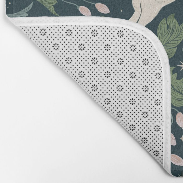 Moonlight Garden Bunnies Bath Mat Gallery Image 2