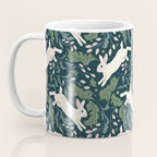 Moonlight Garden Bunnies Coffee Mug Gallery Image 3
