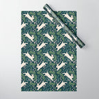 Moonlight Garden Bunnies Wrapping Paper Gallery Image 1