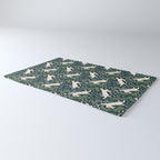 Moonlight Garden Bunnies Rug Gallery Image 3