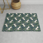 Moonlight Garden Bunnies Rug Gallery Image 1