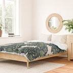 Moonlight Garden Bunnies Duvet Cover Gallery Image 2