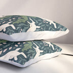 Moonlight Garden Bunnies Pillow Sham Gallery Image 3