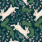 Moonlight Garden Bunnies Coffee Mug Gallery Image 2