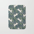 Moonlight Garden Bunnies Bath Mat Gallery Image 1