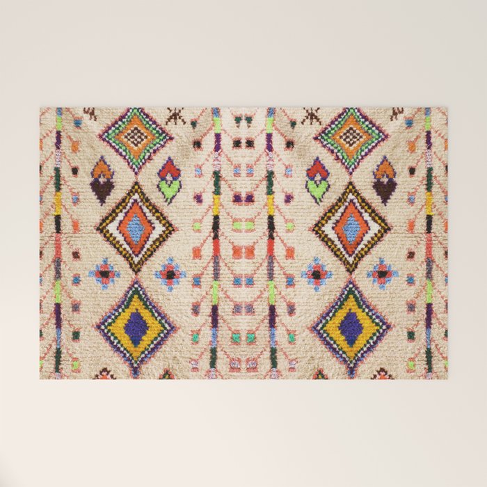 N15 - Oriental Traditional Bohemian Moroccan Artwork. Welcome Mat Gallery Image 1